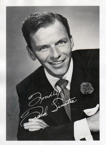 frank sinatra autograph worth|frank sinatra memorabilia for sale.